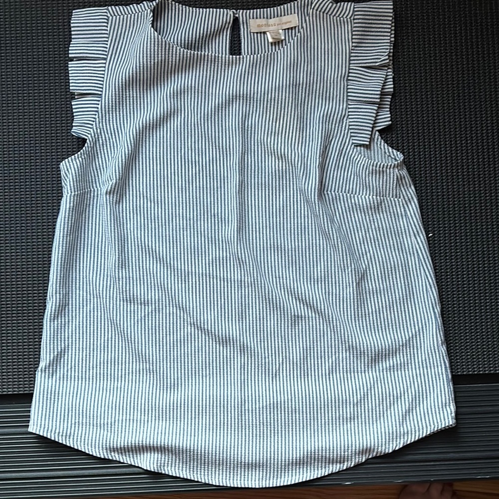 Striped Sleeveless Top